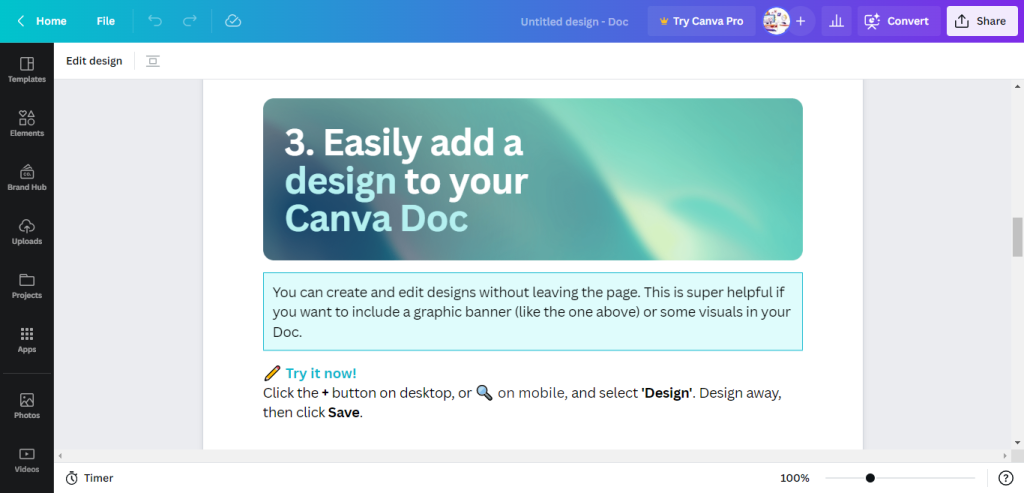 canva magic write