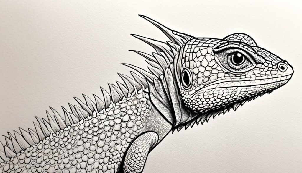 lizard illustration