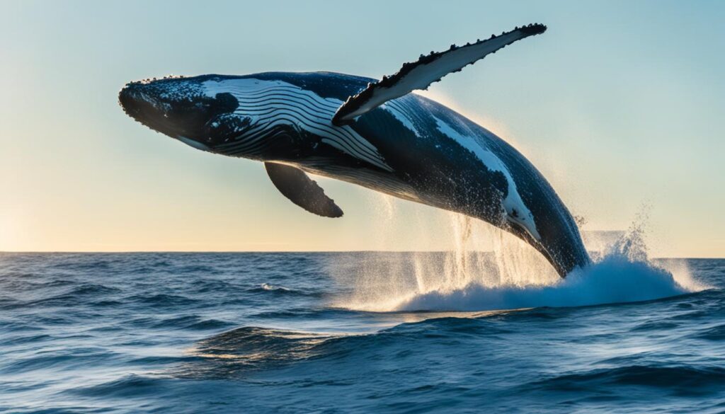 why do whales breach