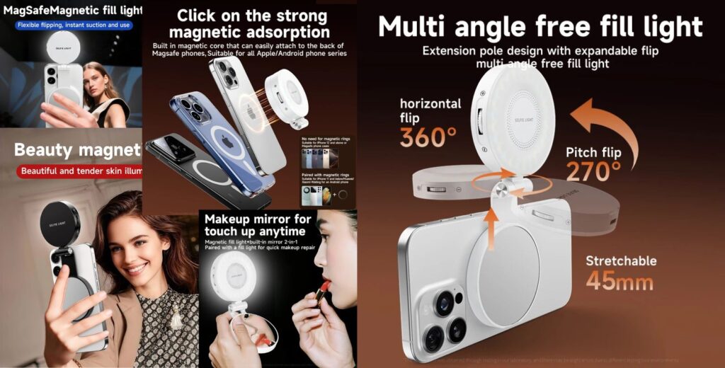 Mini Magnetic Phone Fill Light