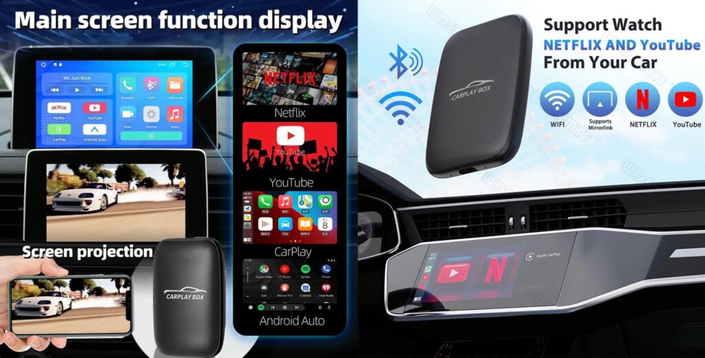 Smart CarPlay AI Box Android Wireless CarPlay