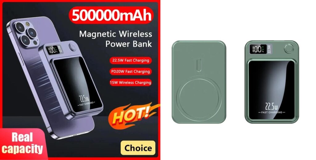 High‑Capacity Power Bank for iPhone| Best Amazon Products
