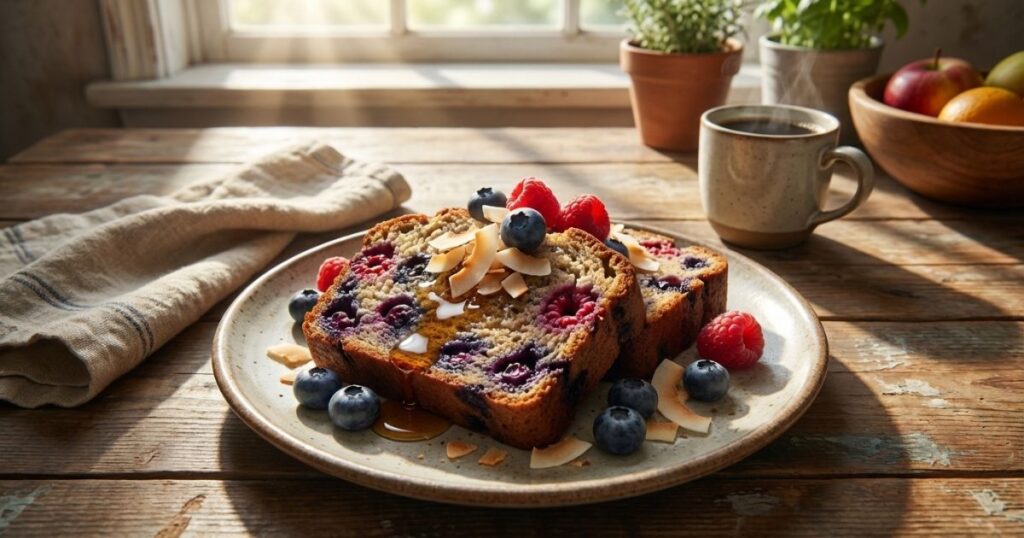 5. Coconut Banana Bread